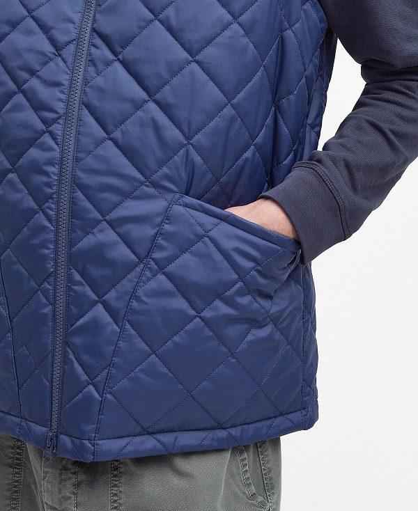 Barbour Monty Gilet Blå | BABO87543