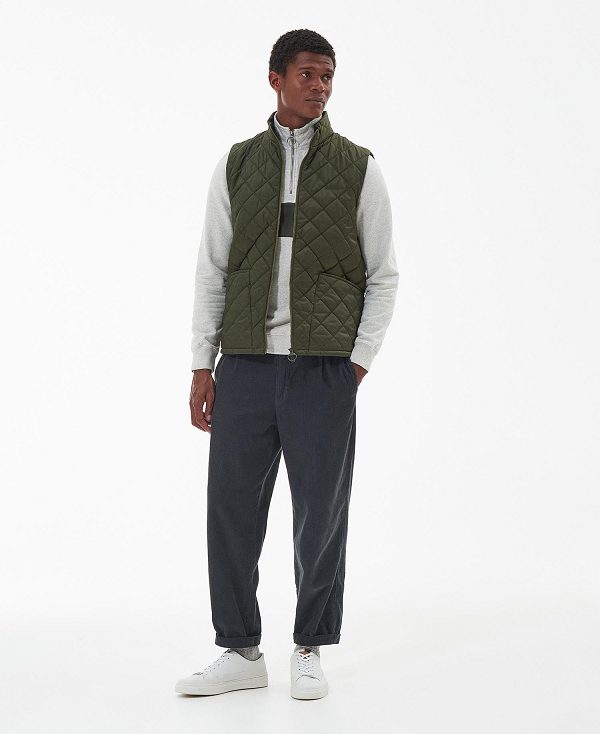 Barbour Monty Gilet Olivengrøn | BABO87520