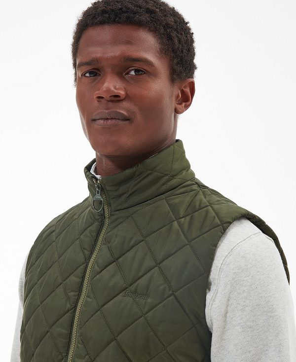 Barbour Monty Gilet Olivengrøn | BABO87520