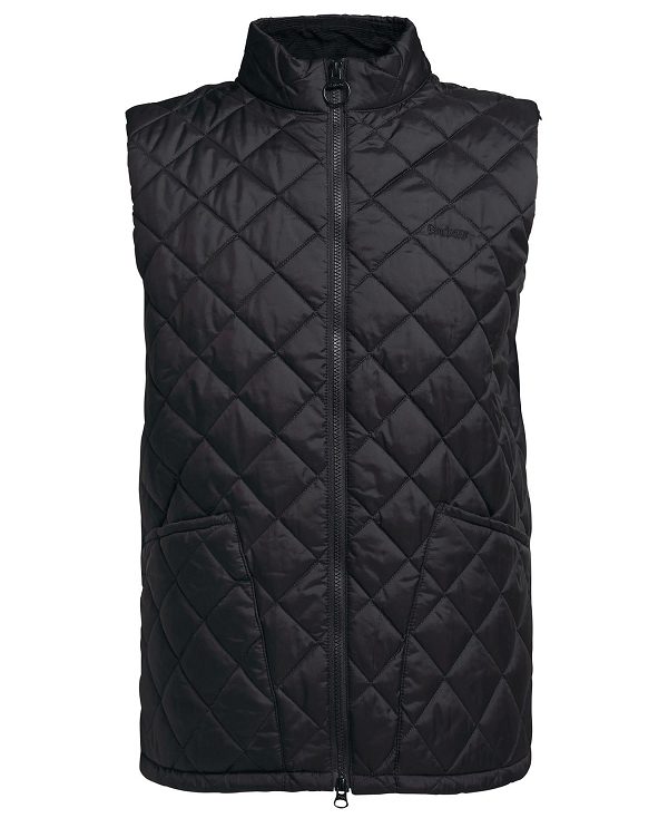 Barbour Monty Gilet Sort | BABO87569