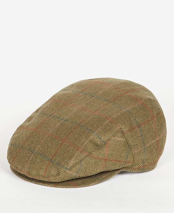 Barbour Moorhen Waterproof Cap Olivengrøn Brune | BABO89026