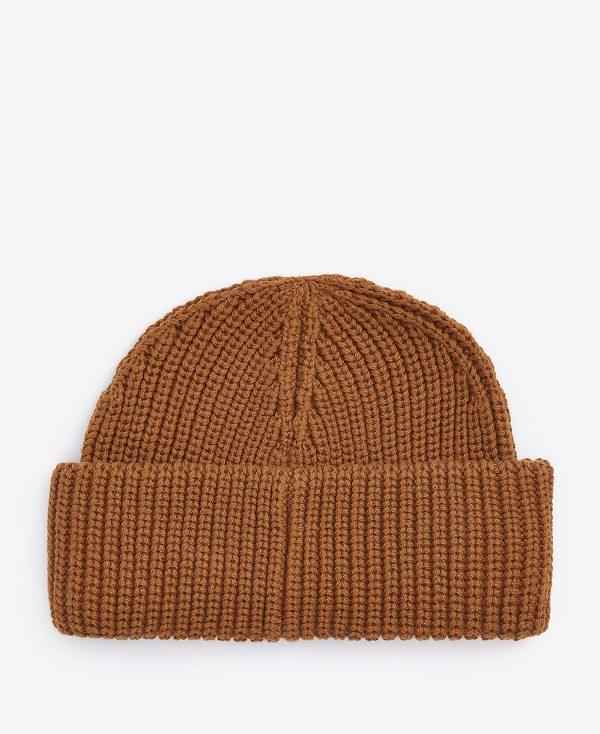 Barbour Mosely Fisherman Beanie Orange | BABO89050