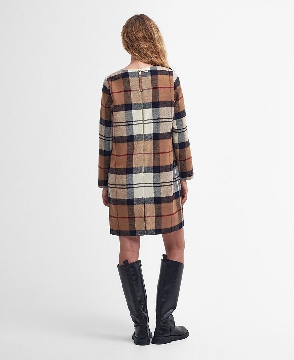 Barbour Nancy Tartan Mini Dress Tartan | BABO89637