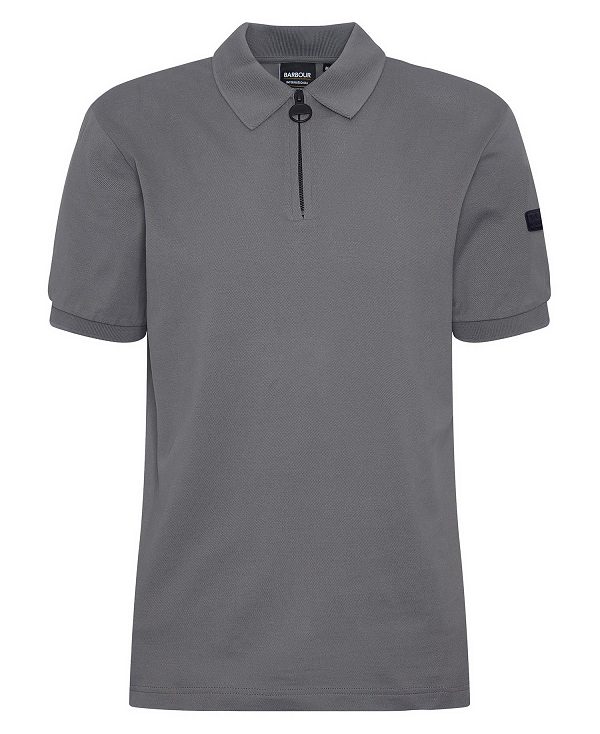 Barbour Nara Pique Polo Shirt Grå | BABO88077