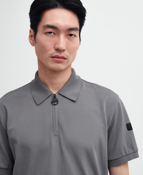 Barbour Nara Pique Polo Shirt Grå | BABO88077