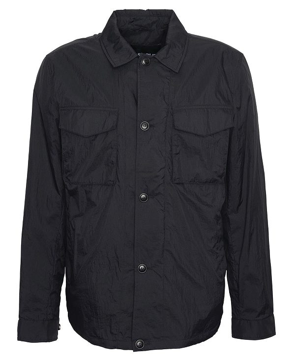 Barbour Neale Overshirt Mørkeblå | BABO87472