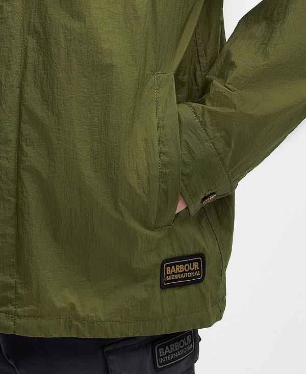 Barbour Neale Overshirt Olivengrøn | BABO87470