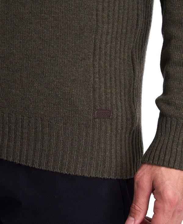 Barbour Nelson Essential Half-zip Jumper Mørkeblå | BABO88587