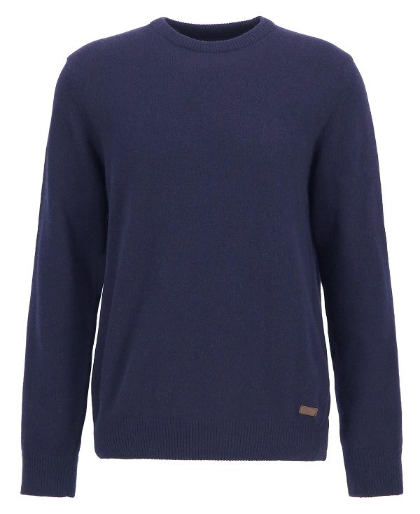 Barbour Nelson Essential Sweatshirt Mørkeblå | BABO88523