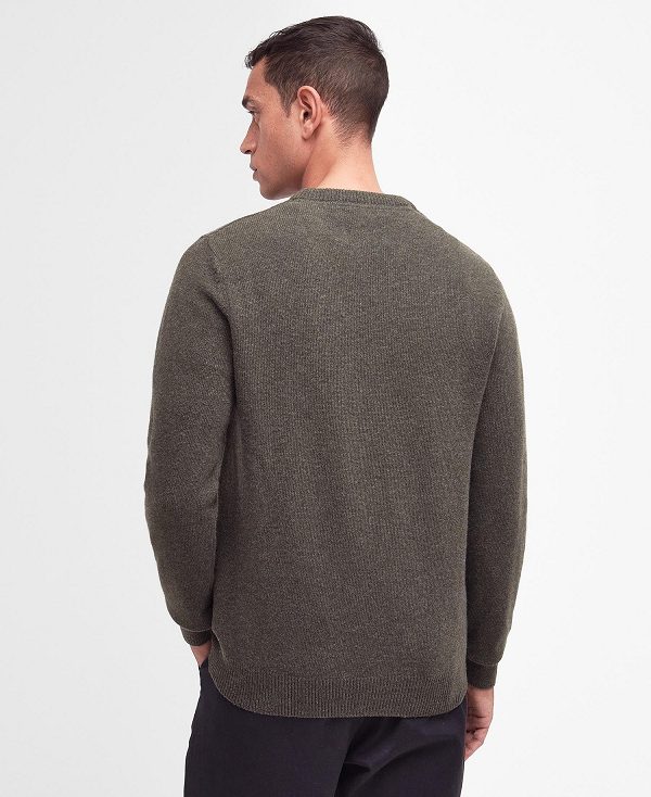 Barbour Nelson Essential Sweatshirt Mørkeblå | BABO88569