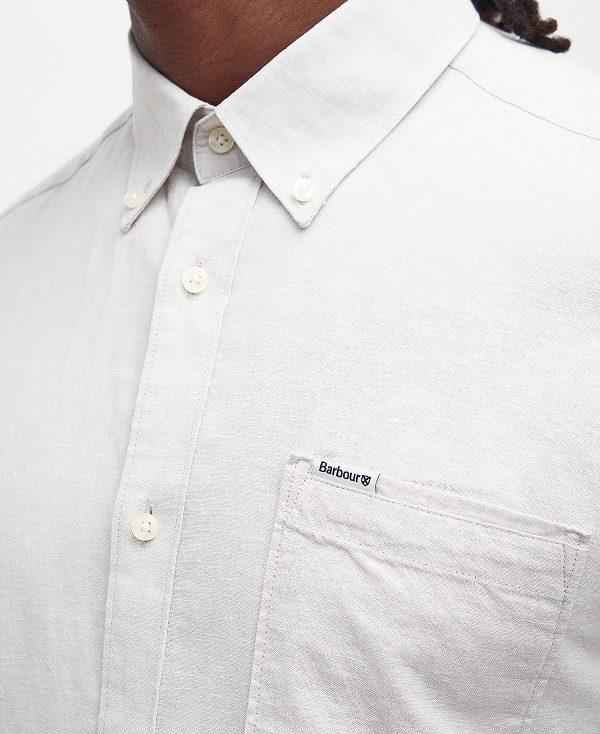 Barbour Nelson Tailored Shirt Blå | BABO87745