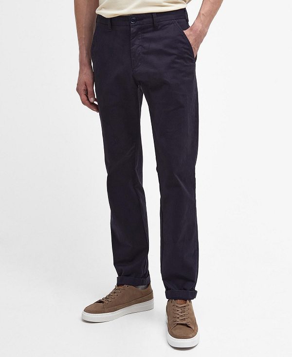 Barbour Neuston Essential Chinos Mørkeblå | BABO88757