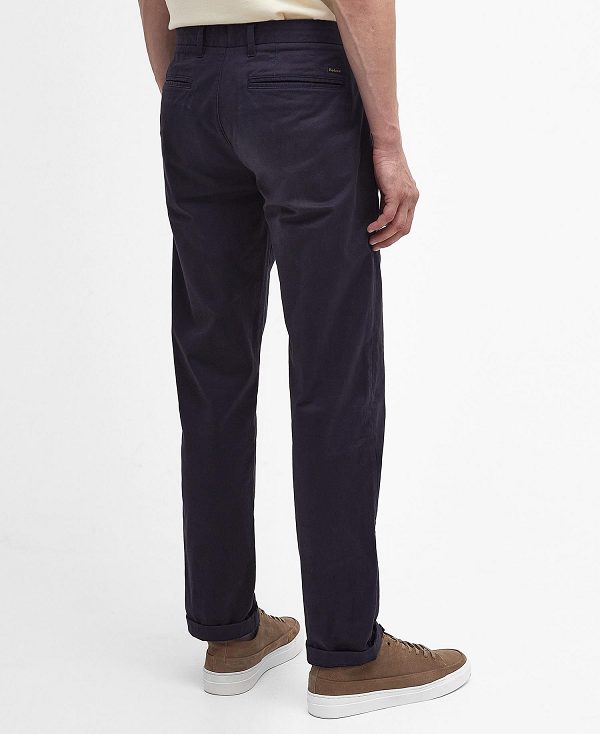 Barbour Neuston Essential Chinos Mørkeblå | BABO88757