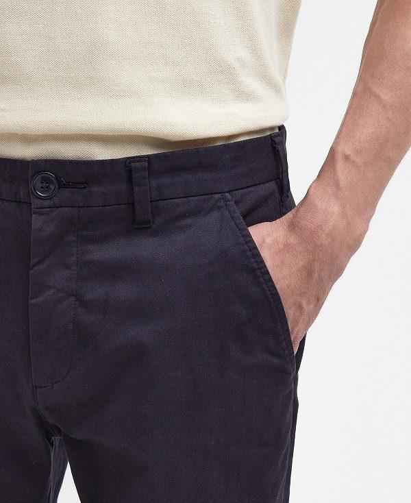 Barbour Neuston Essential Chinos Mørkeblå | BABO88757