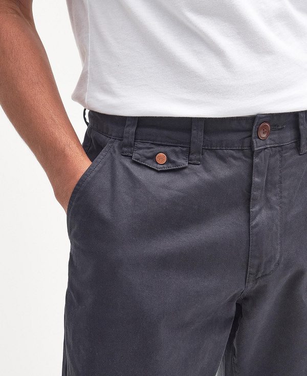 Barbour Neuston Twill Chinos Mørkegrøn | BABO88759