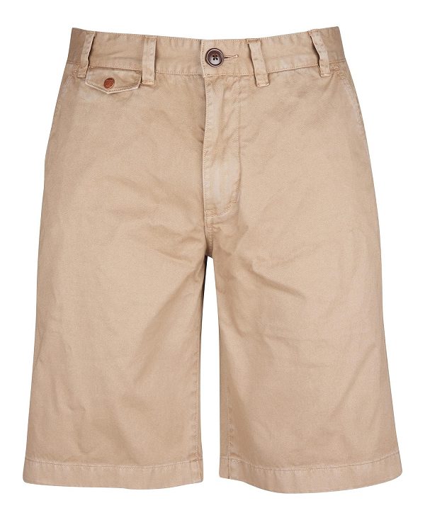 Barbour Neuston Twill Short Brune | BABO88753