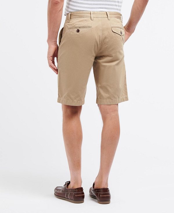 Barbour Neuston Twill Short Brune | BABO88753