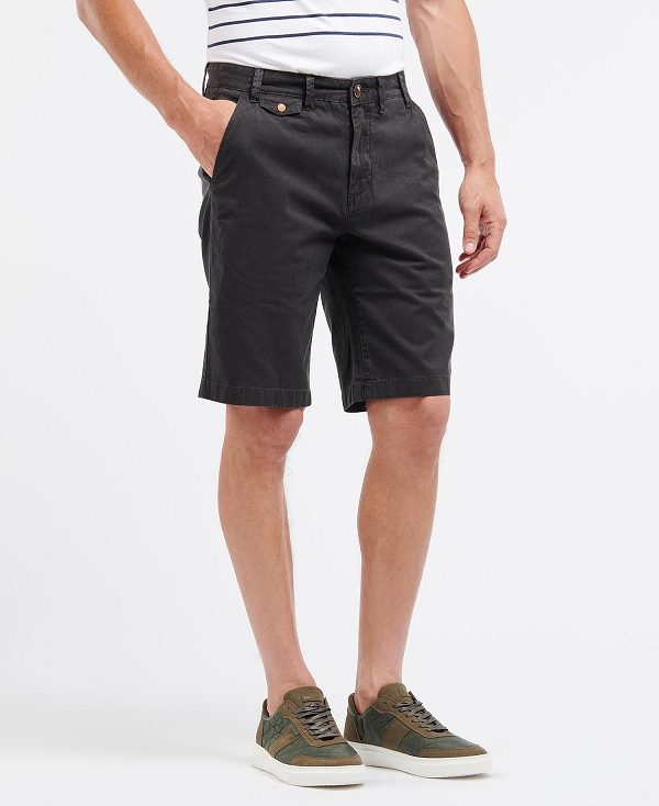 Barbour Neuston Twill Short Mørkeblå | BABO88751