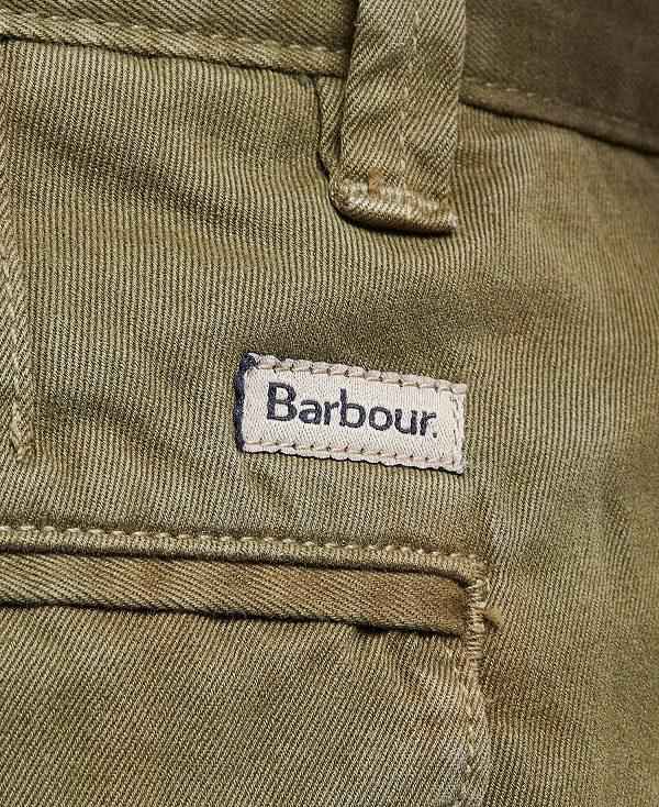 Barbour Neuston Twill Short Mørkegrøn | BABO88740