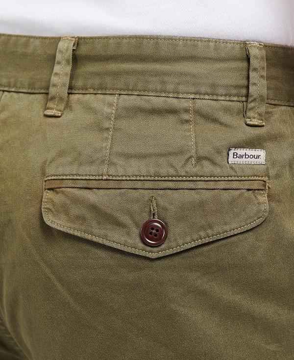 Barbour Neuston Twill Short Mørkegrøn | BABO88740