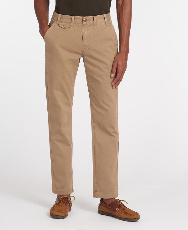 Barbour Neuston Twill Trousers Mørkeblå | BABO88754