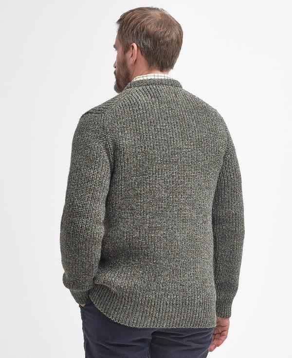 Barbour New Tyne Jumper Dyb Grå | BABO88552