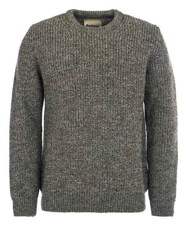 Barbour New Tyne Jumper Dyb Grå | BABO88552