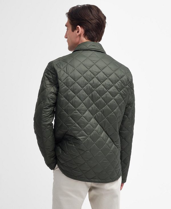 Barbour Newton Quilted Jacket Mørkeblå | BABO87330