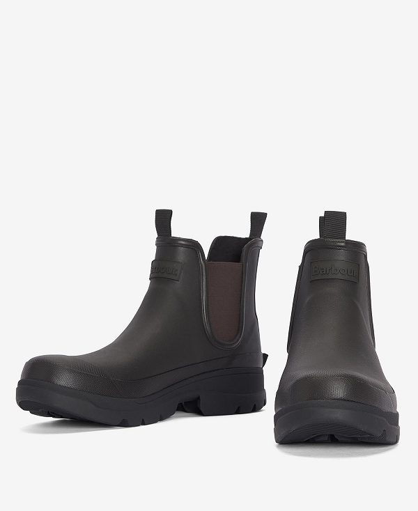 Barbour Nimbus Wellingtons Sort | BABO88911