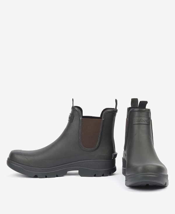 Barbour Nimbus Wellingtons Sort | BABO88911