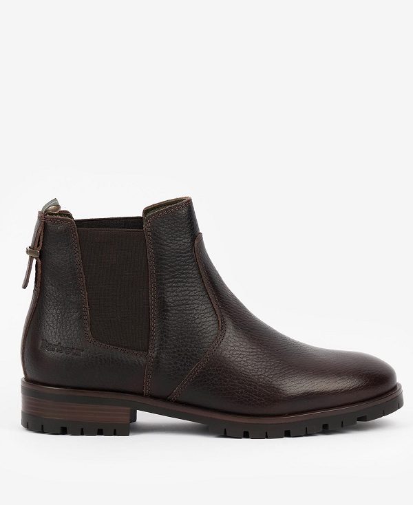 Barbour Nina Chelsea Boots Sort | BABO89859