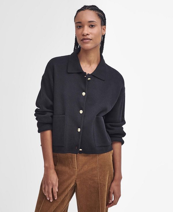 Barbour Noelle Cardigan Sort | BABO89749