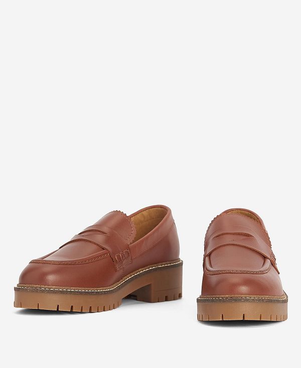 Barbour Norma Loafers Brune | BABO89907