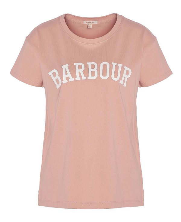 Barbour Northumberland Classic T-shirt Lyserød | BABO89579