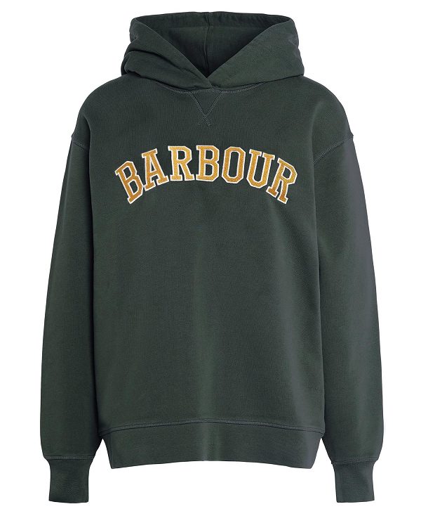 Barbour Northumberland Hoodie Grøn | BABO89787