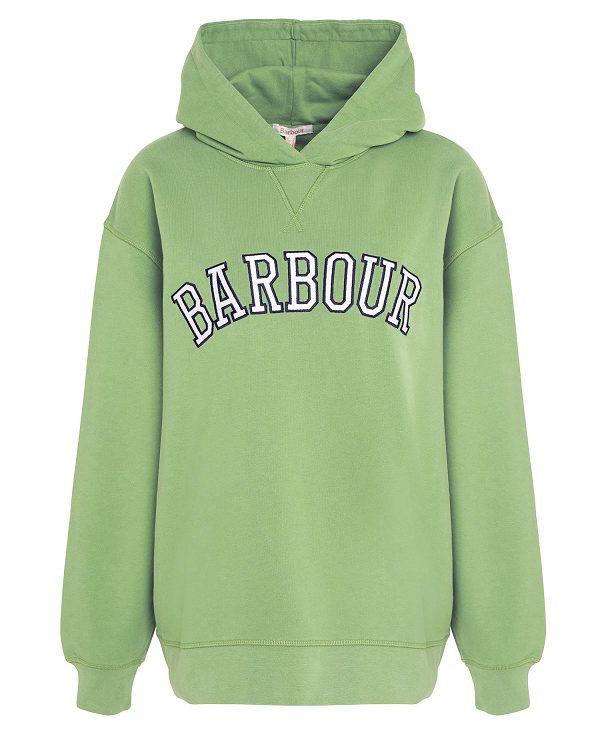 Barbour Northumberland Hoodie Grøn | BABO89794