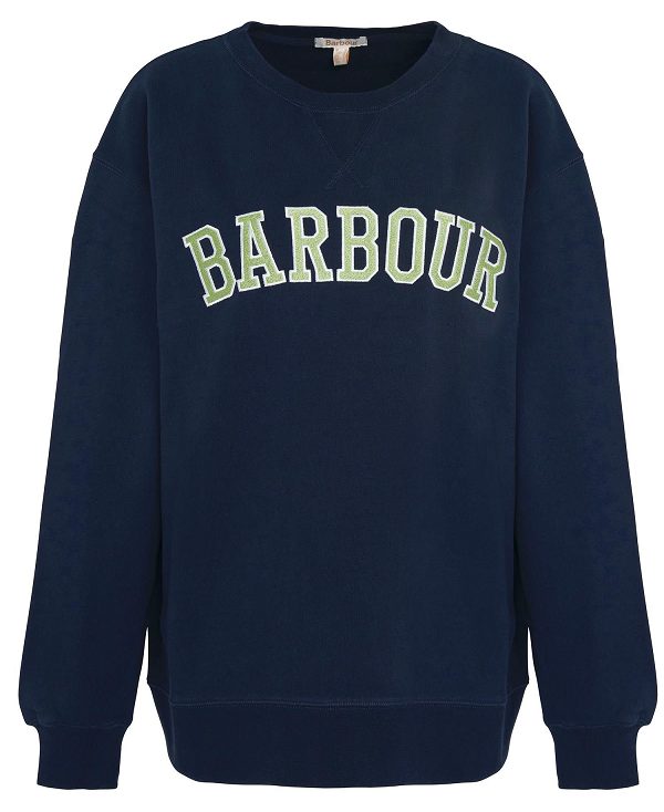 Barbour Northumberland Sweatshirt Mørkeblå | BABO89689