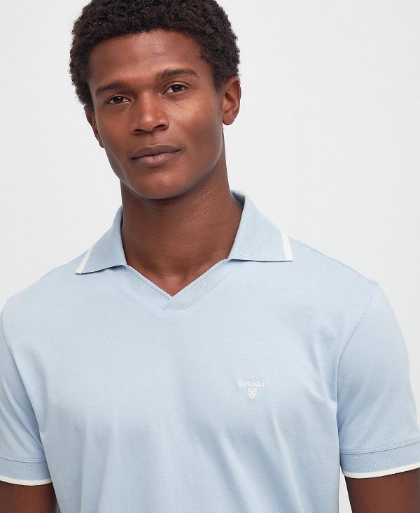 Barbour Northwood Polo Shirt Blå | BABO88208