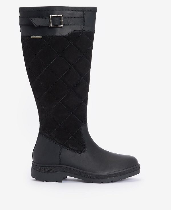 Barbour Oak Knee-high Boots Sort | BABO89882