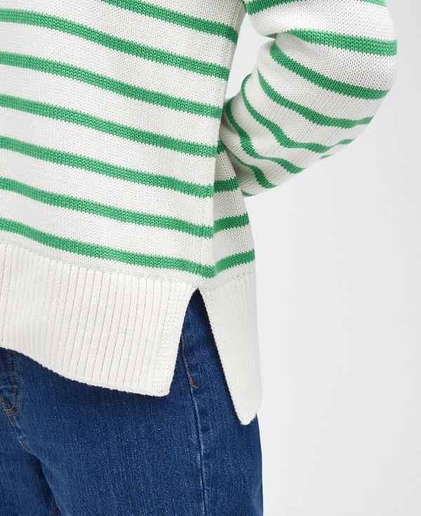 Barbour Oakfield Knitted Jumper Striber | BABO89675