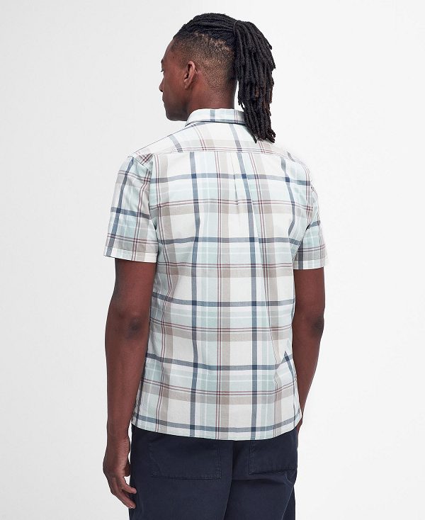 Barbour Oakfield Regular Short-sleeved Shirt Flerfarvede | BABO87768