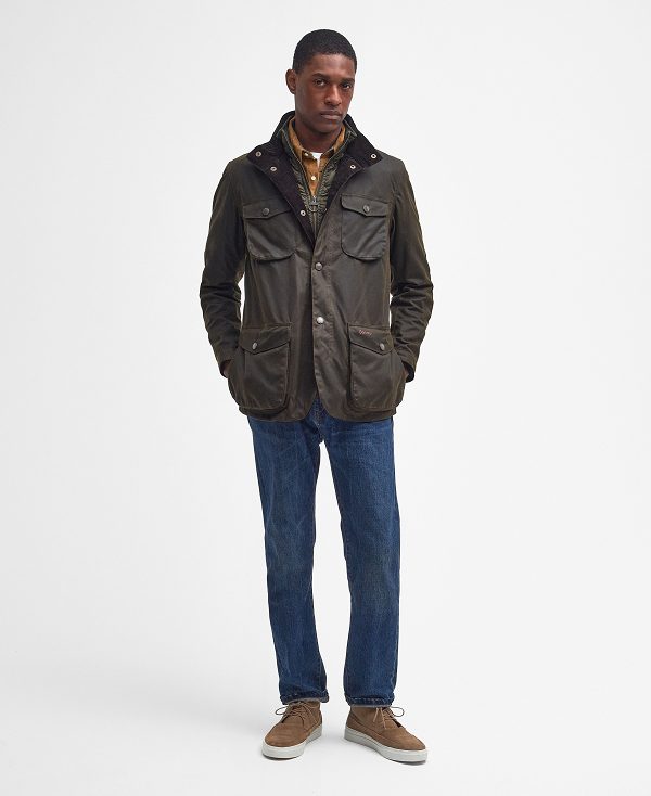 Barbour Ogston Wax Jacket Olivengrøn | BABO87252