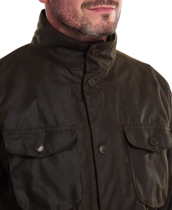 Barbour Ogston Wax Jacket Olivengrøn | BABO87252