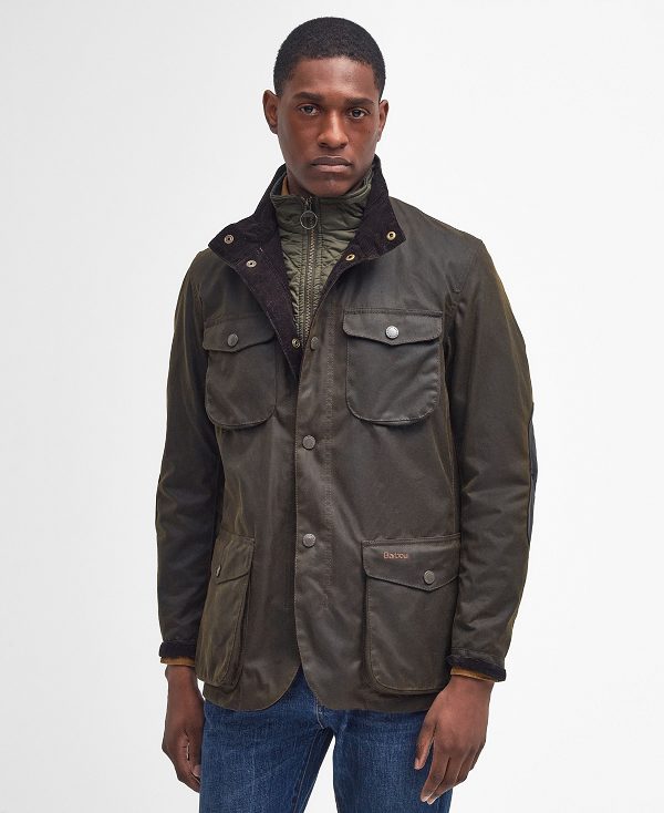 Barbour Ogston Wax Jacket Olivengrøn | BABO87252