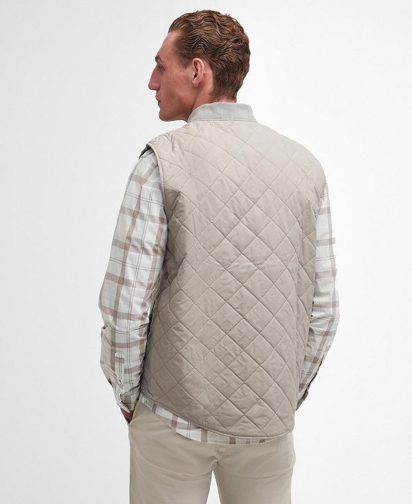 Barbour Orton Quilted Gilet Grå | BABO87506