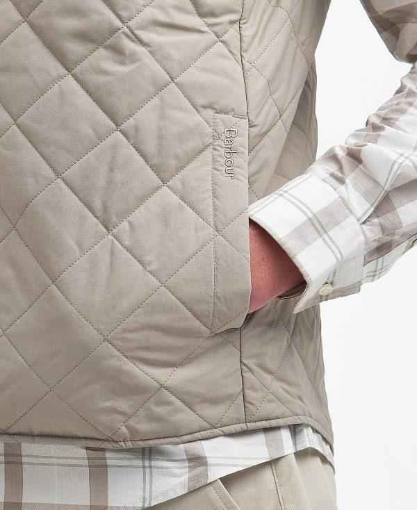 Barbour Orton Quilted Gilet Grå | BABO87506