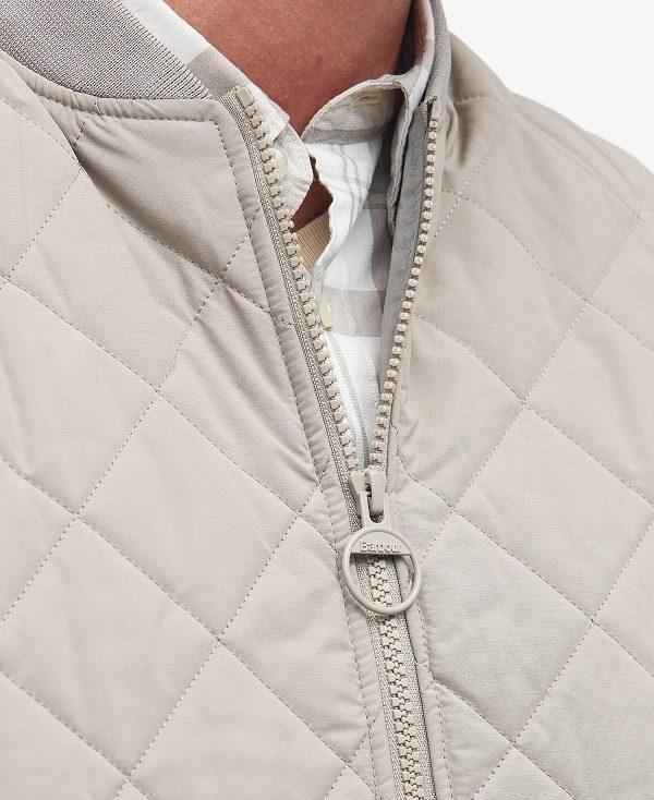 Barbour Orton Quilted Gilet Grå | BABO87506