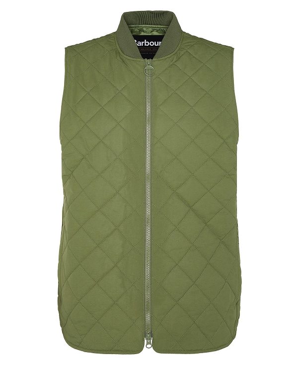 Barbour Orton Quilted Gilet Grøn | BABO87563