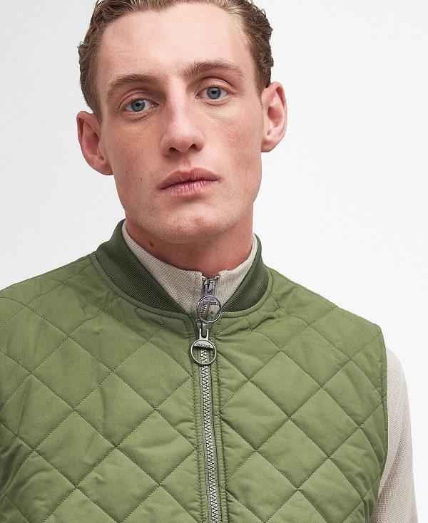 Barbour Orton Quilted Gilet Grøn | BABO87563