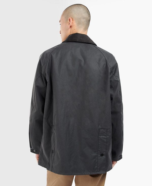 Barbour Os Bedale Wax Jacket Grå | BABO87258